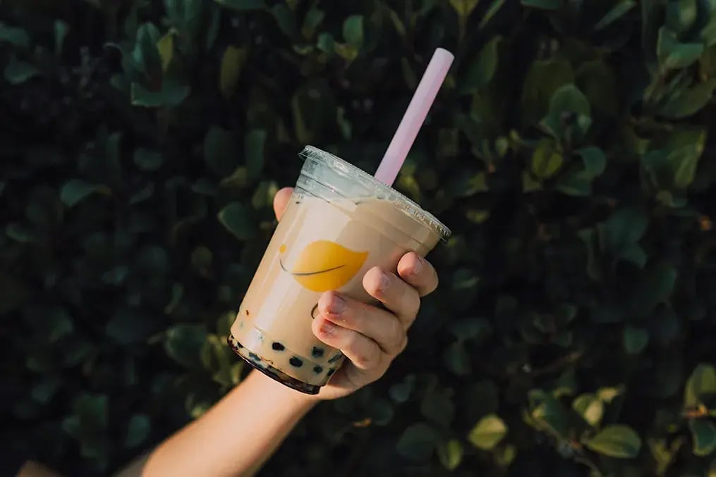 Creamy Earl Grey Boba Tea
