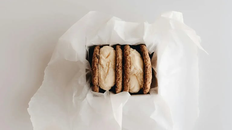 Oreo Ice Cream Sandwich