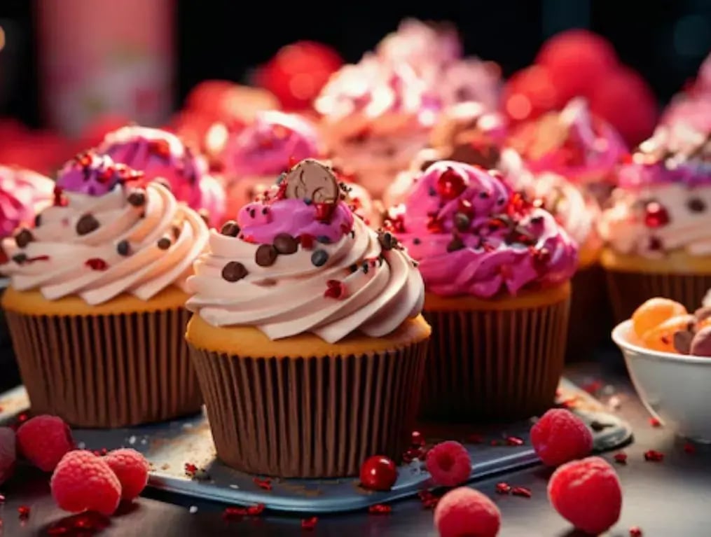 Molasses Cupcakes With Vanilla Frosting