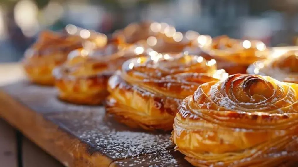 Puff Pastry Ice Cream Cones