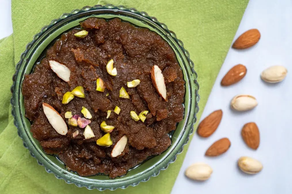 Garnish with Nuts
