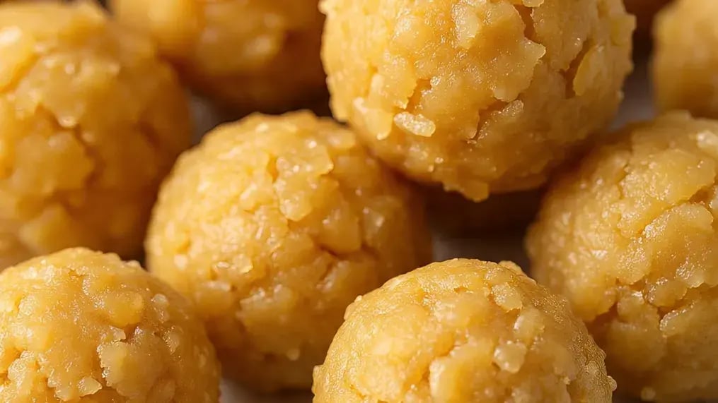Fool-proof easy soft besan ladoo recipe