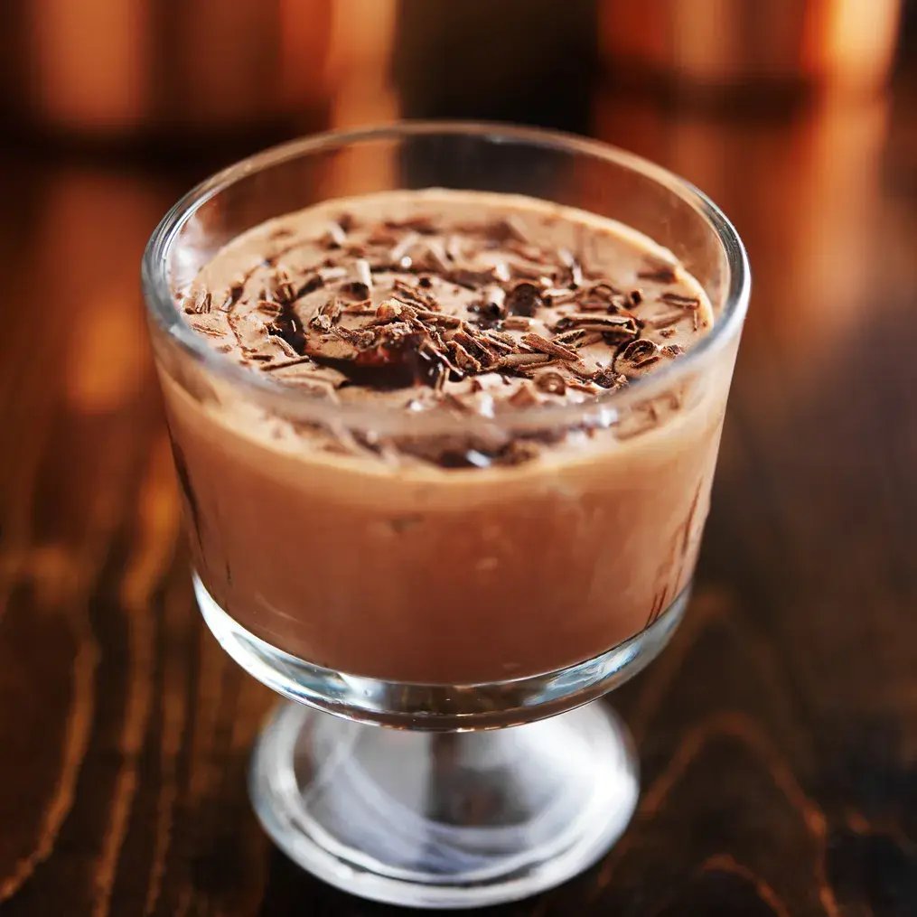 Dark Chocolate and Coconut Parfait