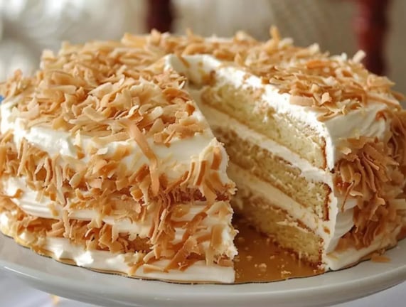 Layered Coconut Desserts For Elegant Plating At Celebrations
