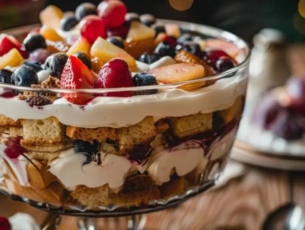 Layered Hawaiian Dessert Trifles For Beautiful Party Displays