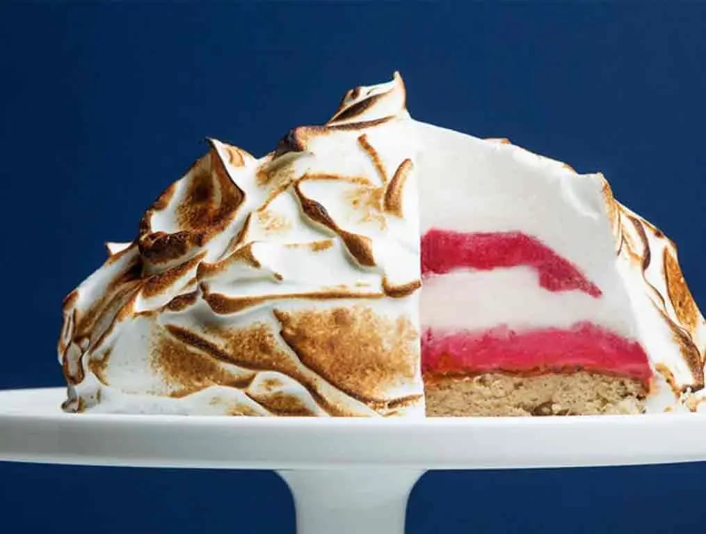 Decadent Chocolate &amp; Raspberry Parfait Alaska