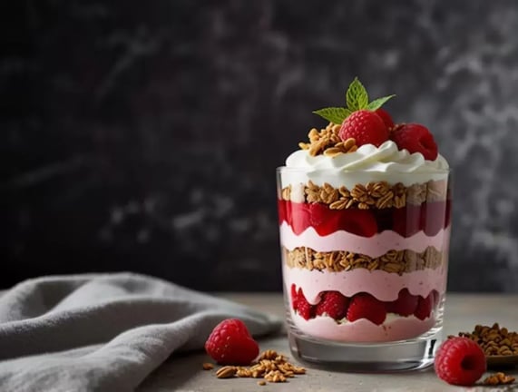 Layered Raspberry Parfaits: A Simple Dessert for Any Occasion
