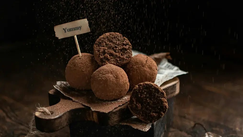 Chocolate Sweet Potato Truffles