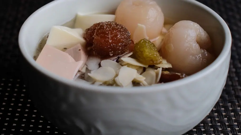 Litchi Pudding