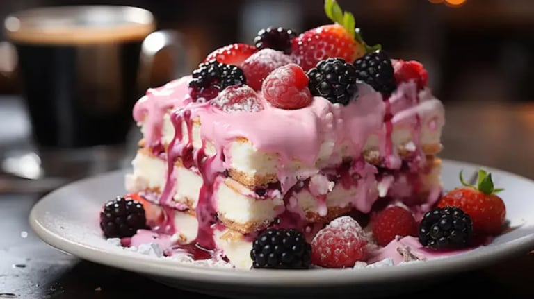 Make This Deliciously Fresh Mixed Berry Cake For Any Event