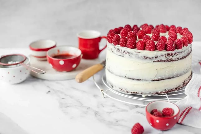 Make This Easy Vanilla Berry Cake For A Burst of Flavors
