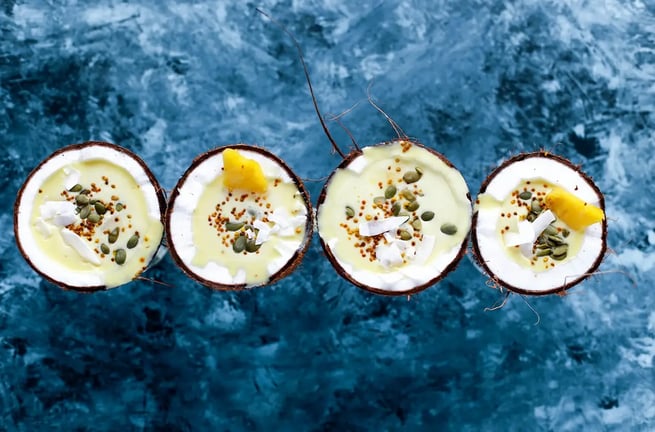 Make This Sweet Pineapple Coconut Bread Pudding for Brunch -  feature