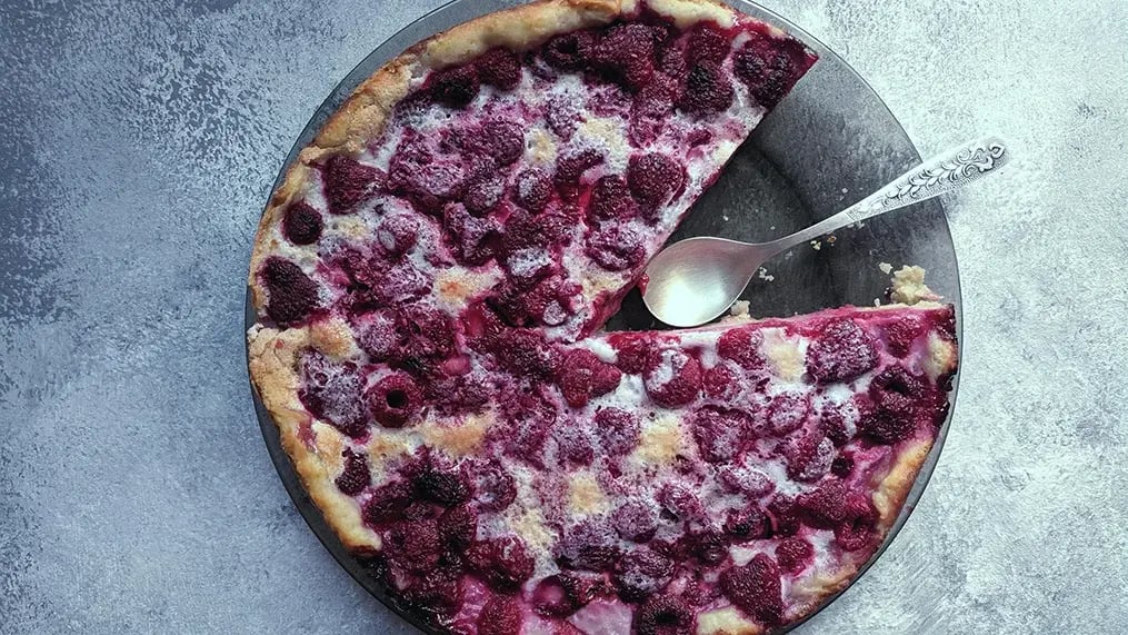 Roasted Spiced Cranberry Pie