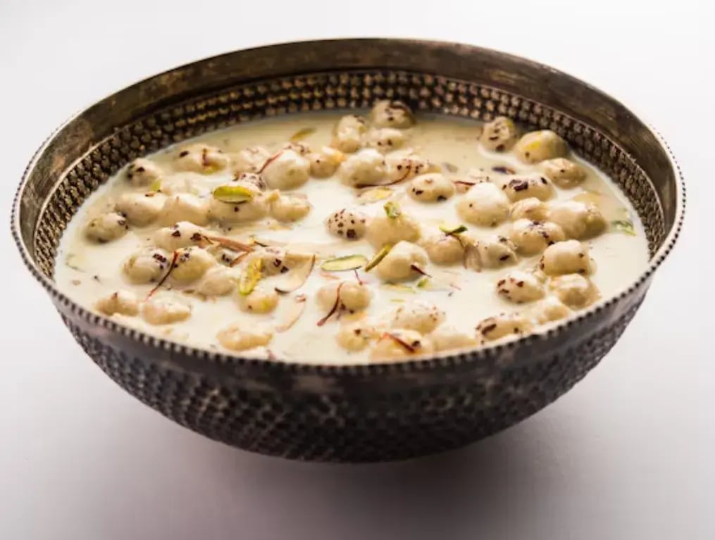 How To Make a Delightful Makhana Kheer Recipe for Navratri Fasting