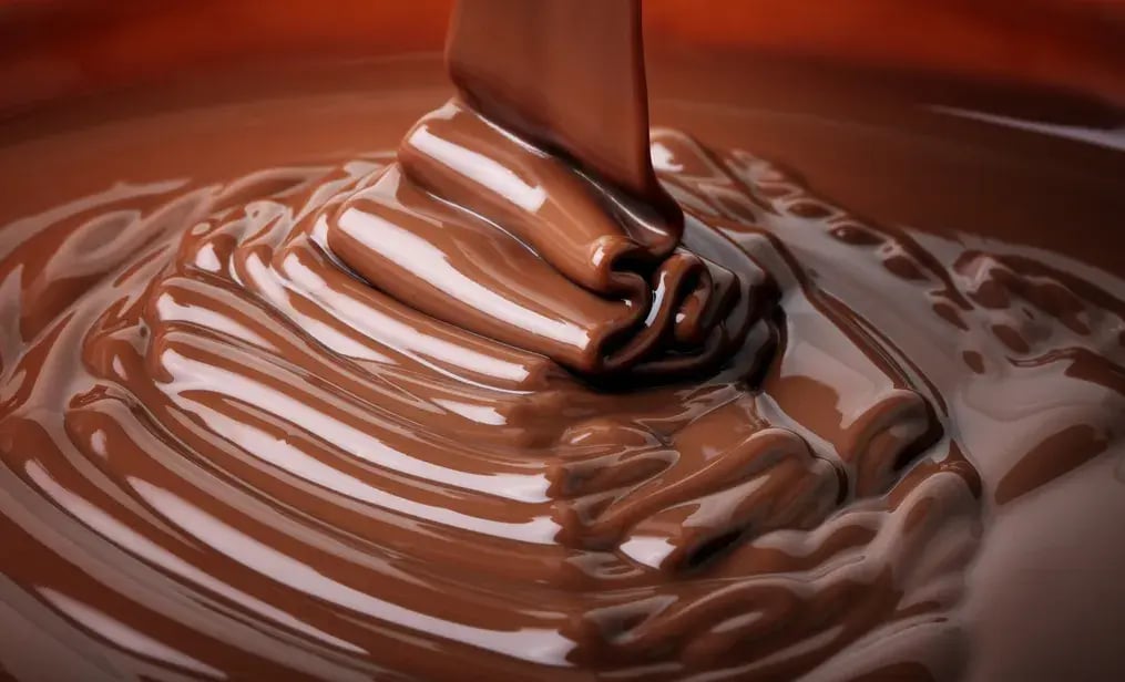 Adding chocolate early