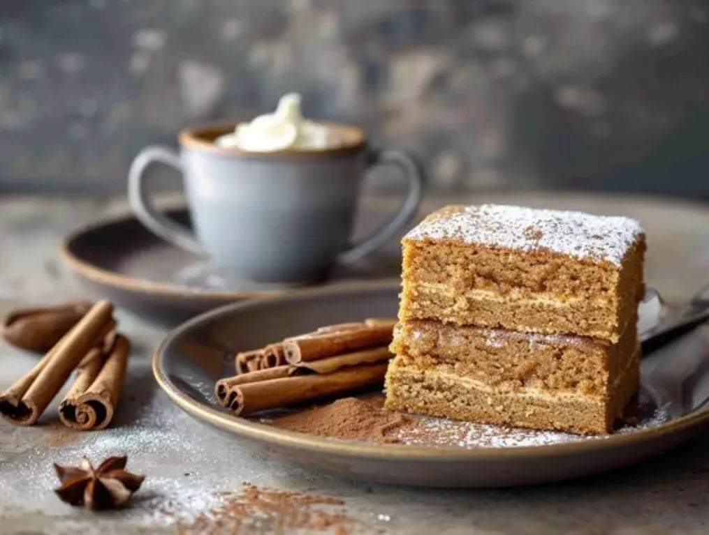 Molasses-Spiced Gingerbread Cake