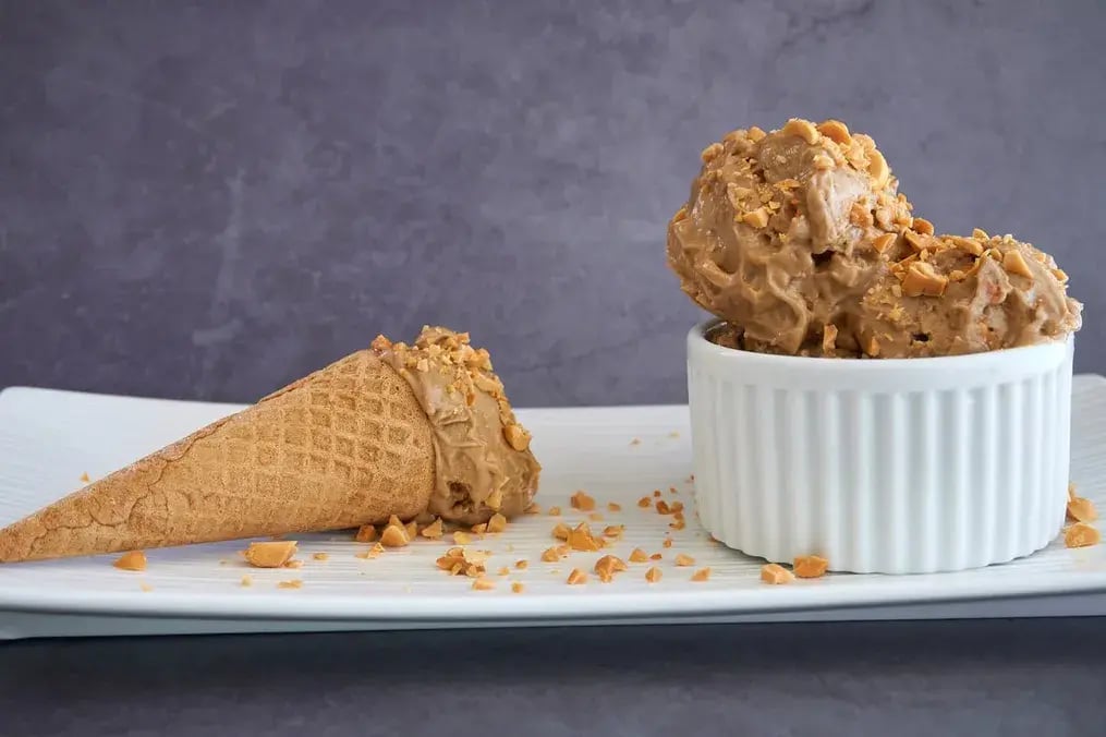 Molasses and Chocolate Chunk Ice Cream