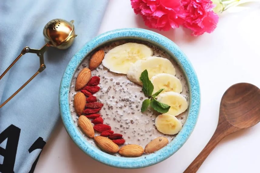 Banana Cocoa Smoothie Bowl