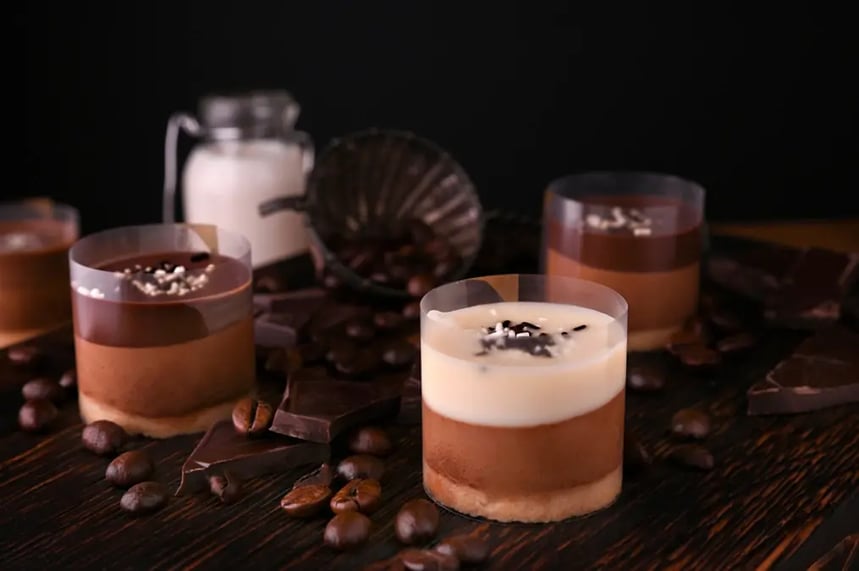 Hazelnut Chocolate Yogurt Parfait