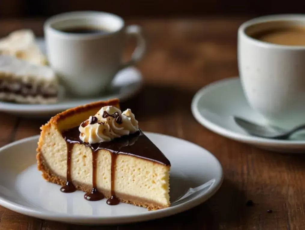 Coffee Infused Cheesecake