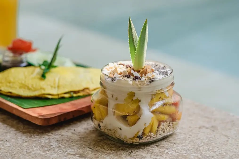 Pineapple Coconut Trifle