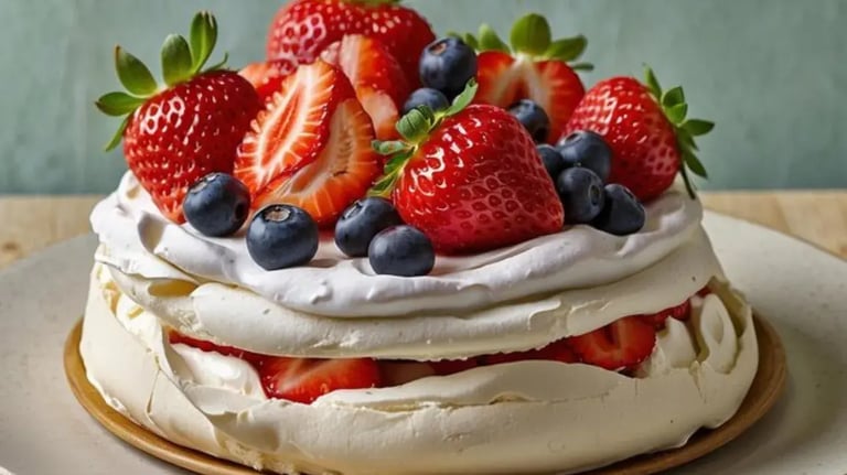 Naruto Shippuden characters as the elegant Australian pavlova cake and more