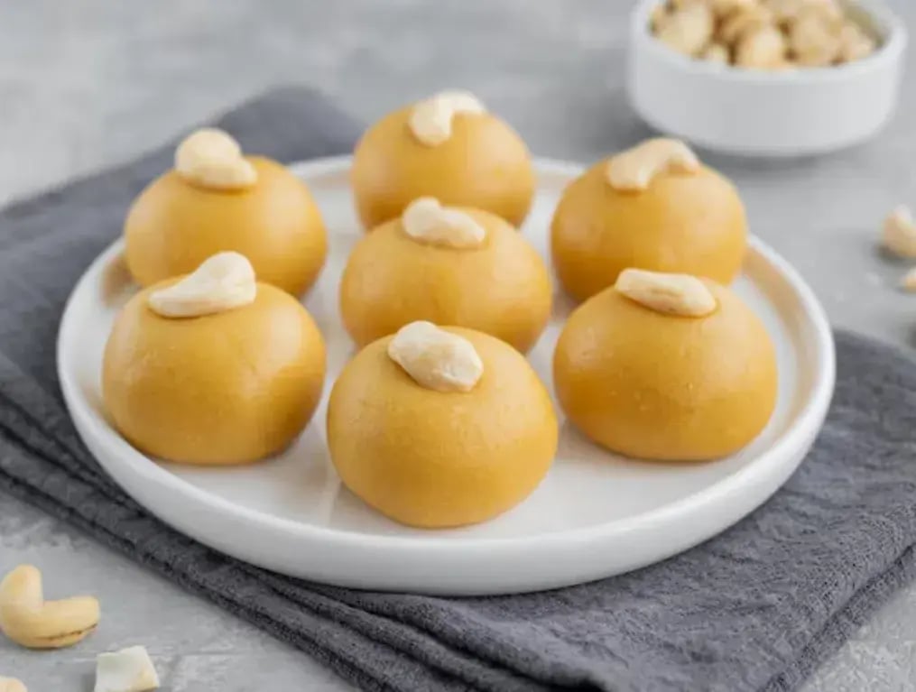 Navratri Ashtami Special Desserts: Indulgent Recipes to Celebrate the Holy Day - Besan Laddoo
