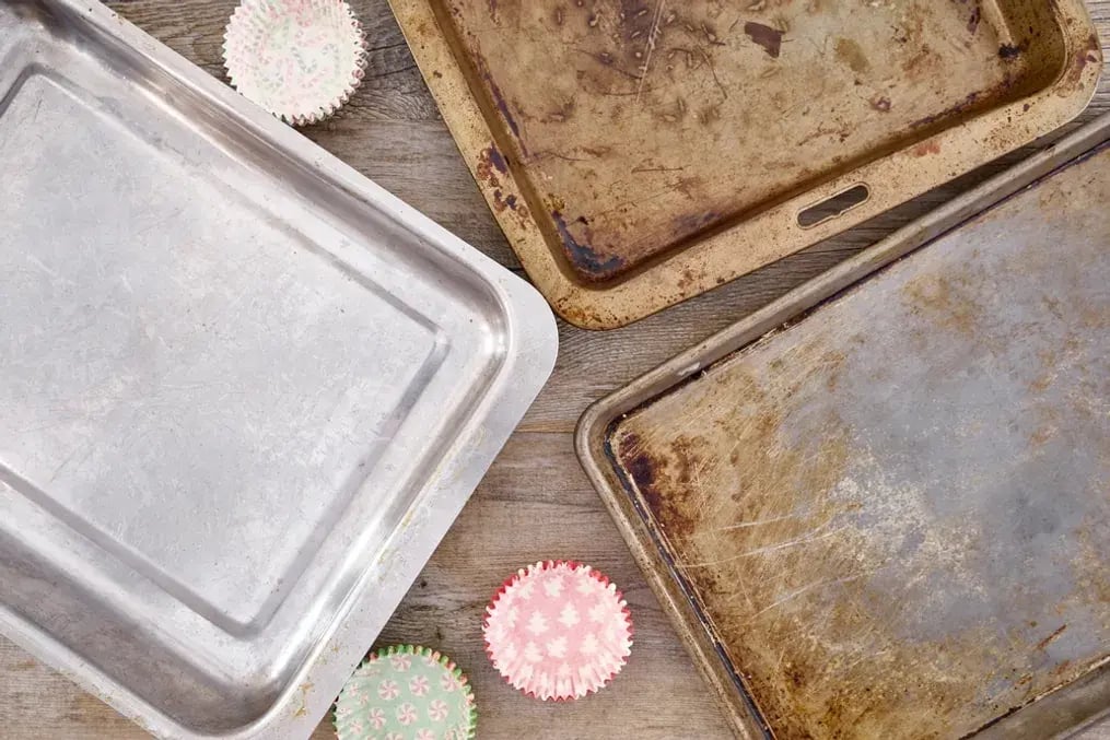 Baking Tray To Keep The Barfi