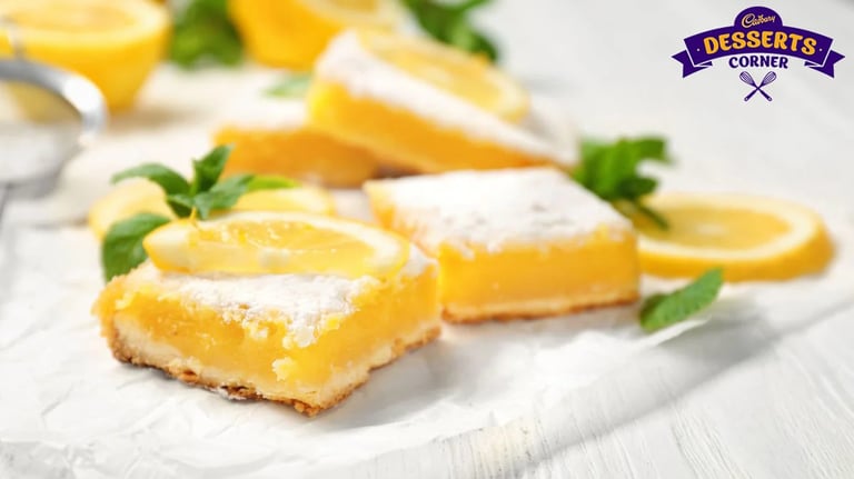 Feature Image - Classic No-Bake Lemon Bars