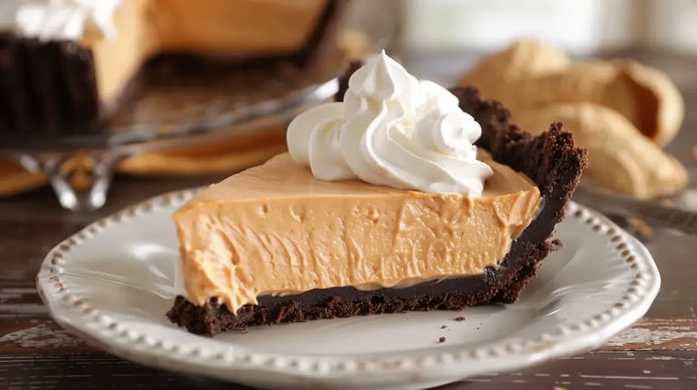 No-Bake Peanut Butter Pies for Easy Entertaining