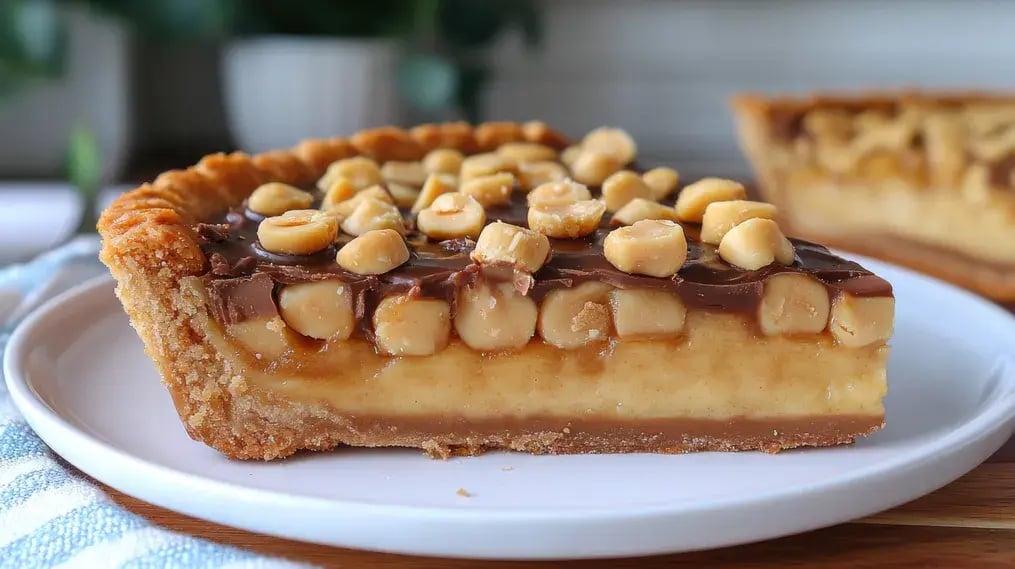 Nutty Crunch Peanut Butter Pie