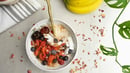 Nutritious and Delicious: Bournville Infused Oats with Peaches and Blackberries