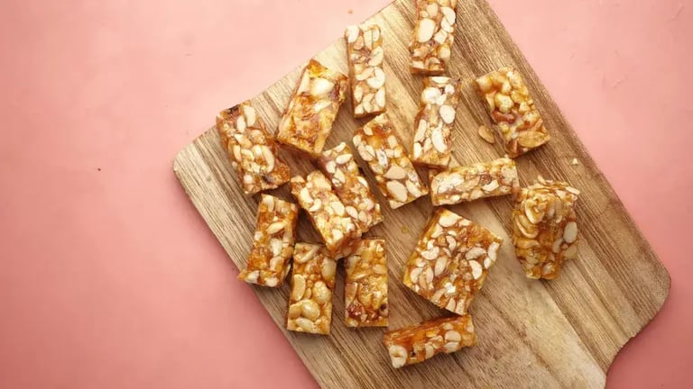 Peanut Brittle with Silk Chocolate Drizzle: Crunchy Meets Creamy