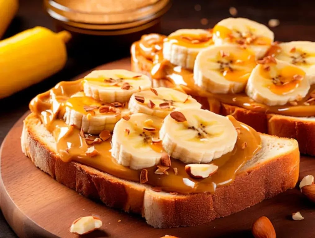Peanut Butter And Banana Bread