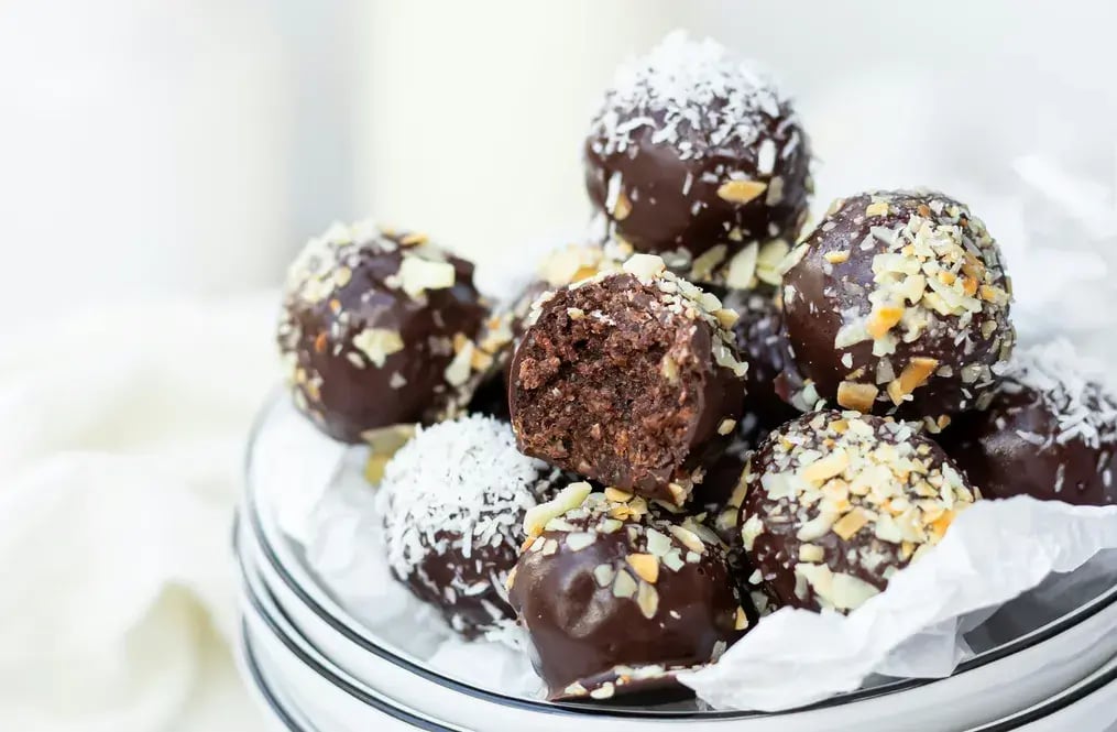 Coconut Peanut Butter Truffles