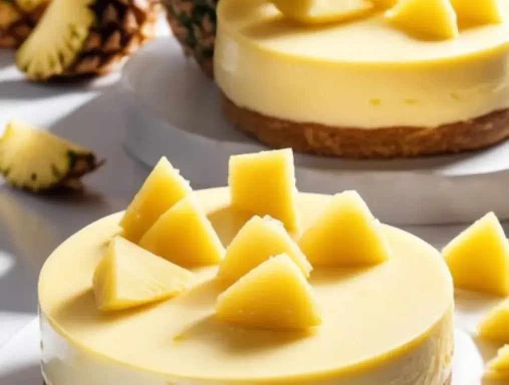 Pineapple Cheesecake Bars