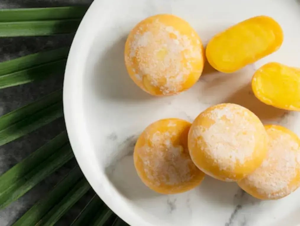 Pineapple Coconut Mochi