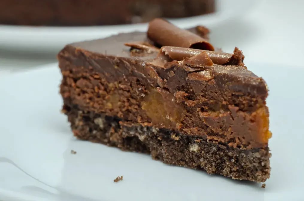 Peanut Butter Ganache and Almond Pieces