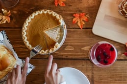 Pumpkin Pie with Bournville Base Earthy Sweetness and Rich Crunch