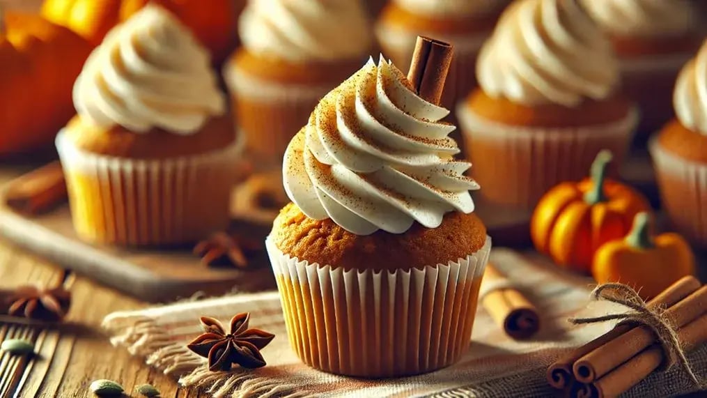 Mini Pumpkin Cheesecakes