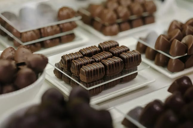 Feature Image - Display Of French Chocolate Truffles