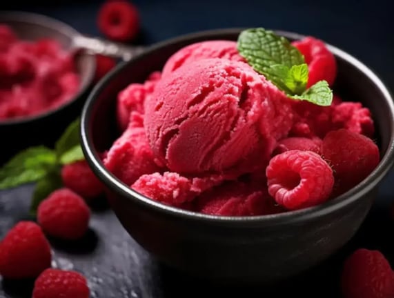 Quick And Easy Raspberry Sorbet To Cool Down This Summer