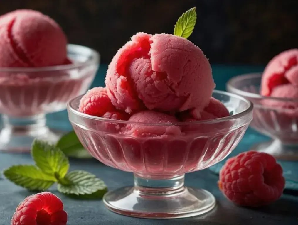 Simple Recipe To Make Raspberry Sorbet At Home