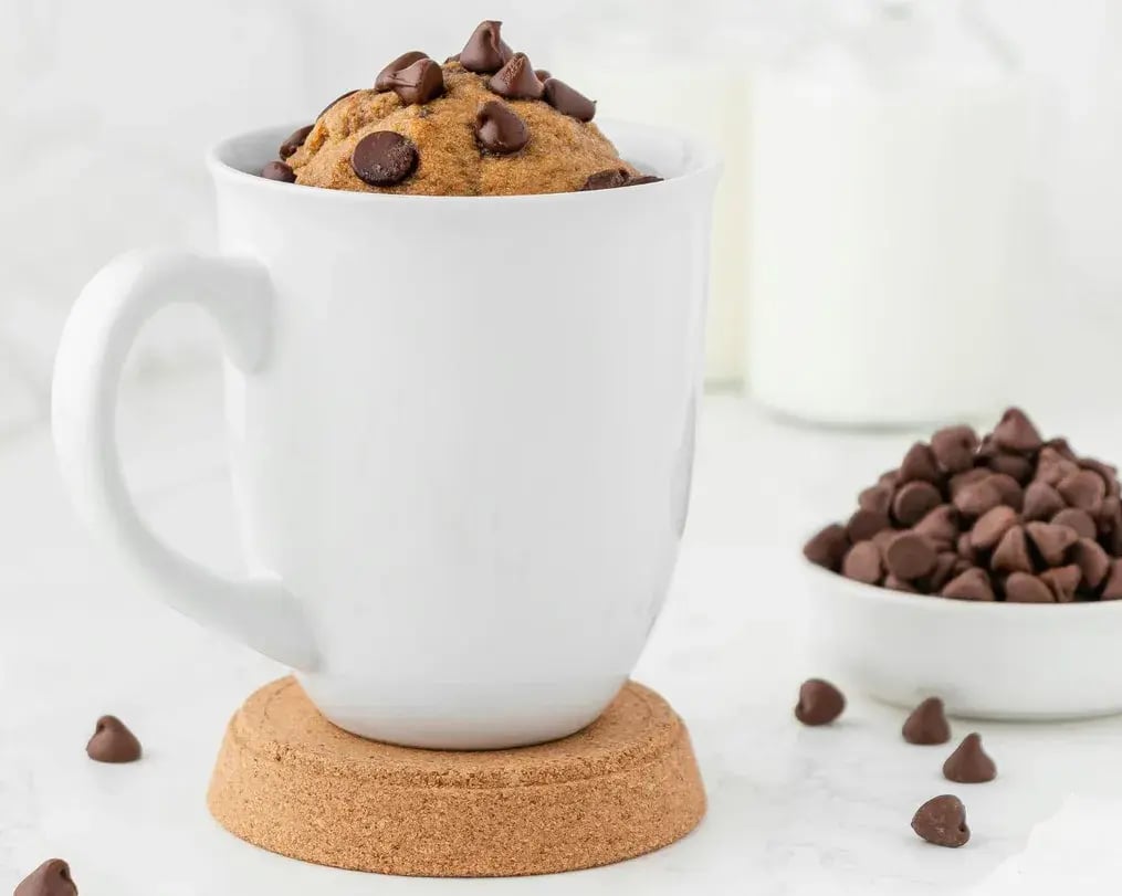 Mug Brownie With Chocolate Chips
