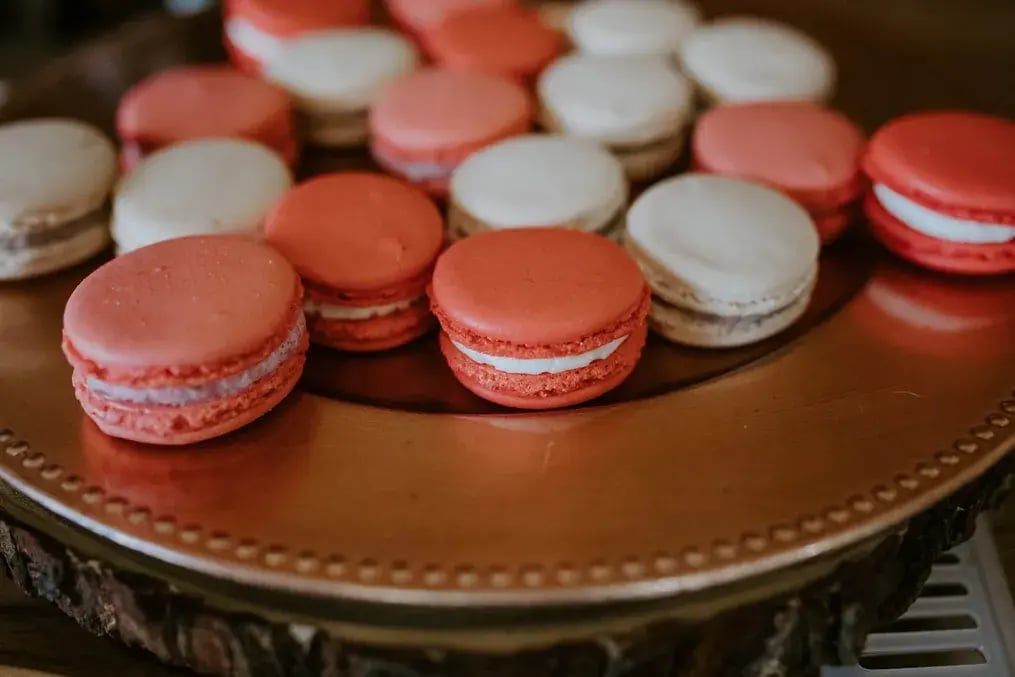 Red Velvet Macarons
