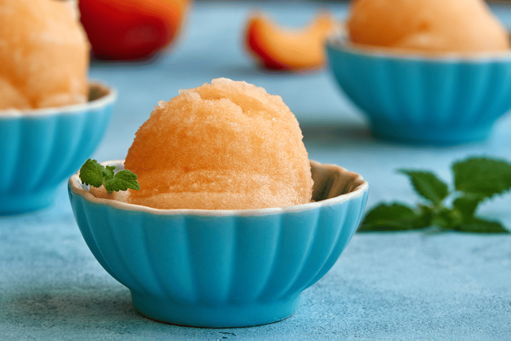 muskmelon-sorbet