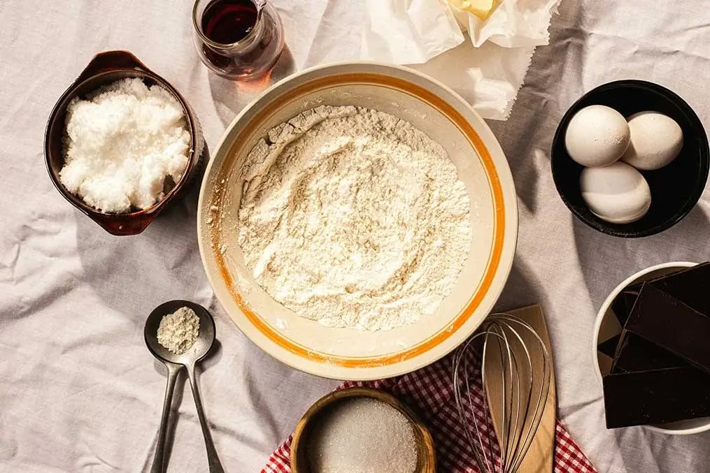Ingredients for Coconut Jelly Pudding
