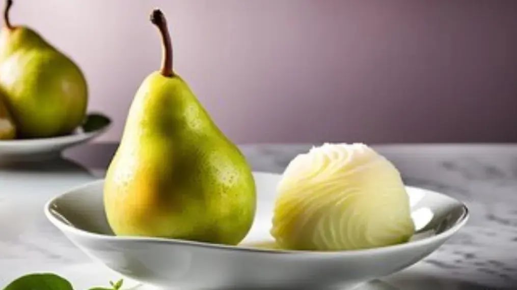 How To Make A Refreshing Bowl Of Pear Sorbet