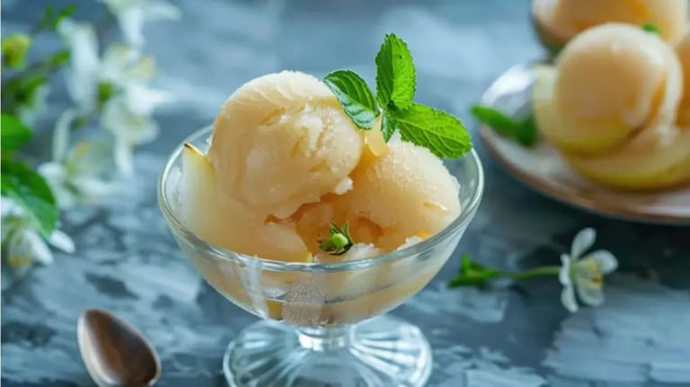 Refreshing Pear Sorbet: Italy’s Best Cool Treat