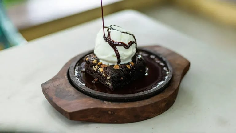 Sizzling Brownie
